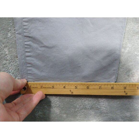 Bonobos Pants Mens 40x32 Gray Chino Summer Weight Slim Stretch Flat Front Cotton - Picture 6 of 11